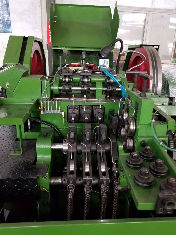 Cold Head Rod Rigging Rivet Cold Heading Machine, Two Die Four Blow Type