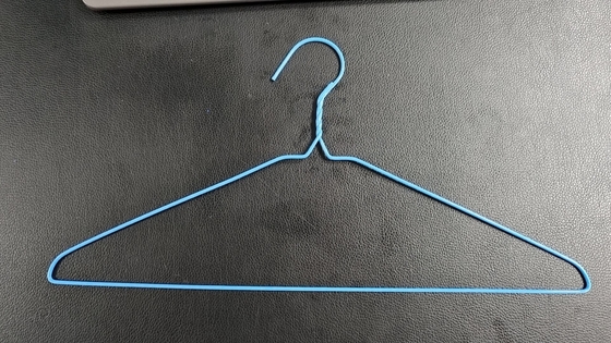 High Speed Automatic PVC Coated Wire Laundry Hanger Making Machine PLC And Inverter Control High Accuracy