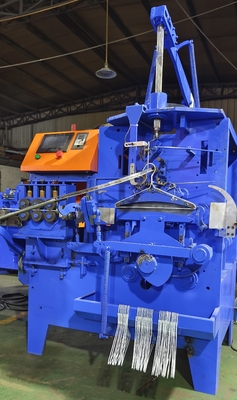 High Speed Automatic PVC Coated Wire Laundry Hanger Making Machine PLC And Inverter Control High Accuracy
