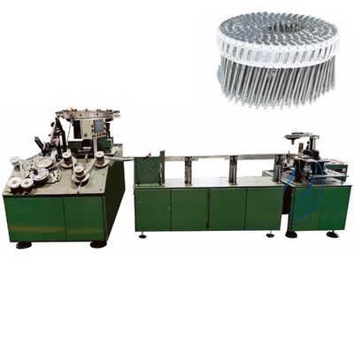 Automatic High-Accuracy Coil Nail Collator with PLC Control and 1500pcs/min Speed for Plastic Strip Nails