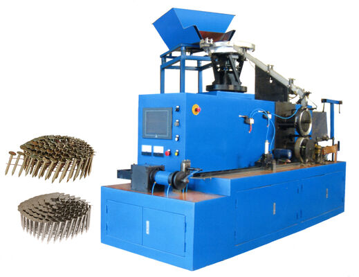 Fully Automatic Coil Nail Collator Machine with 1.5KW Power and PLC Control for Efficient Nail Production