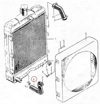 495AG-00002 Hose Intake for Diesel Engine Spare Part Made in China