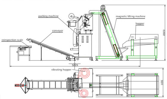 Plastic Bag Packing Machine for Nails, Screws, Rivets, Nuts, Bolts and Other Hardware and Spare Parts