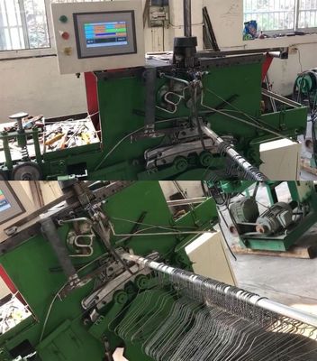 PLC Control Type Automatic Galvanised Laundry Wire Hanger Making Machine QK-3