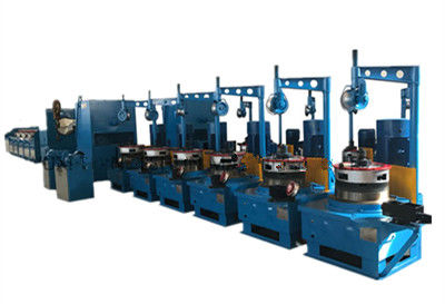 Electric Wire Drawing Machine 0.8-5mm Outlet Diameter PLC Control