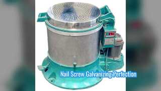 Nail & Screw Galvanizing Surface Treatment Machine