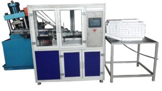 Steel wire jointing line for brad nail and staple production